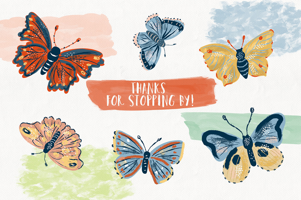 Gouache Textured Vector Brushes, a Brush Add-On by Anna Ivanir (Photo 6 of 6)