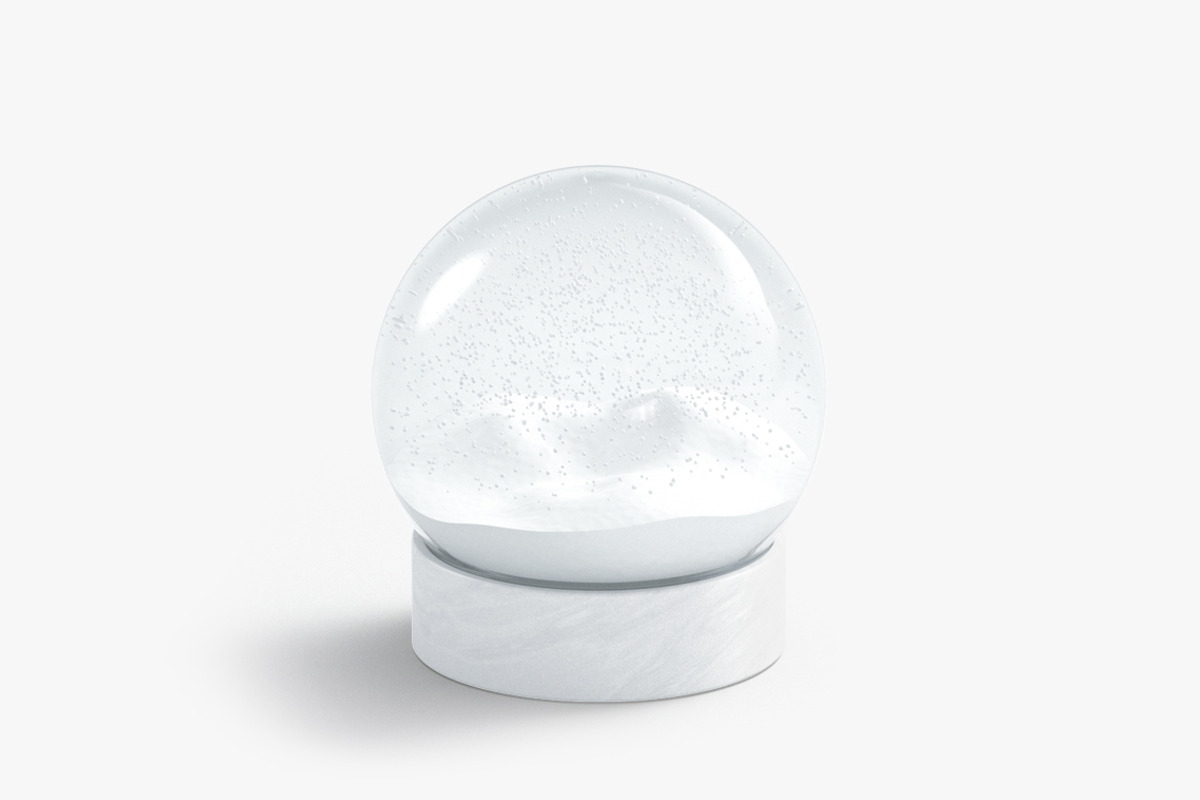 Snowglobe Animated Snowfall 3D Model, an Object 3D Model by rebrandy (Photo 2 of 10)