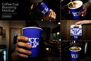 Coffee Cup Branding Mockup, a Cups & Container Mockup by Pitchlook.Studio (Thumbnail 1 of 6)
