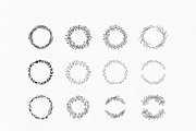 Set of floral wreaths, a Decorative Illustration by Lyolya Profitrolya (Thumbnail 2 of 5)