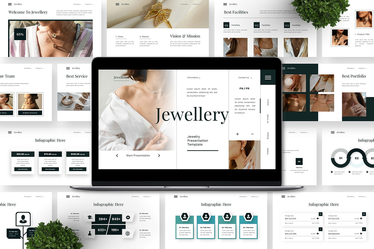 Jewellery - Jewelry Keynote preview 4