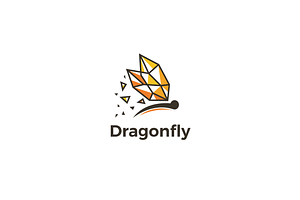 Dragonfly Logo Design