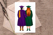 University Graduates Girls Plus Size, a Graphic by ArtedeCatrin (Thumbnail 7 of 10)