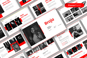 Broja – Business PowerPoint Template, a Presentation Template by kreatifreya