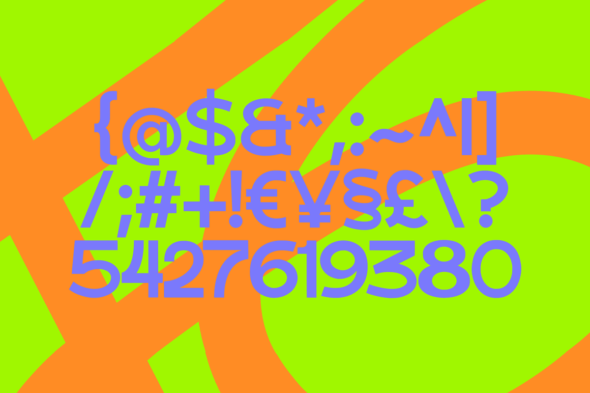 Rono - a Unique Modern Sans Serif, a Sans Serif Font by ethylene.creative (Photo 4 of 9)