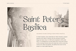 Kallisoka Modern Elegant Serif