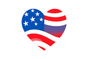 USA Eagle Heart Icons Bundle, an Object Graphic by yasushie (Thumbnail 6 of 12)