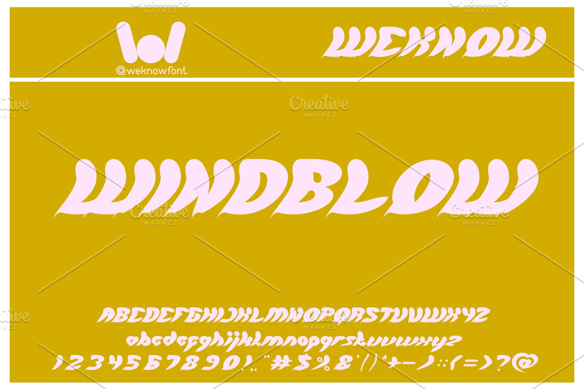 Let It be font, a Font by weknow (Photo 2 of 5)