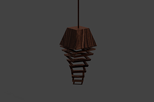 Styles Wooden Lamp