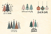 Boho Christmas PNG Bundle, an Illustration by CrexoraLab (Thumbnail 5 of 5)