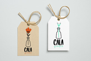 Cala Dingbat Font-floral Elements