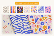 Flowery / Graphics & patterns, a Decorative Illustration by by Margo (Thumbnail 5 of 9)