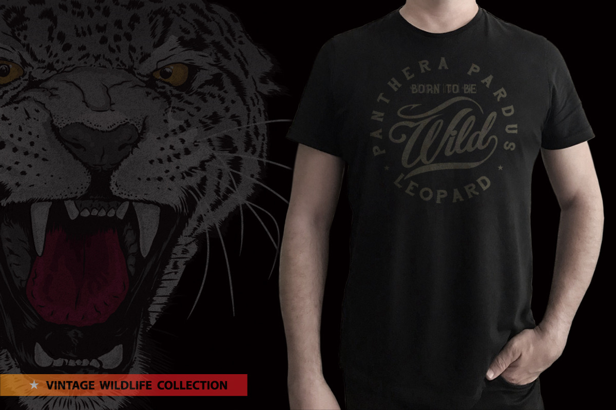 LEOPARD - Vector illustration, an Animal Illustration by Artistic & Unique (Photo 3 of 4)