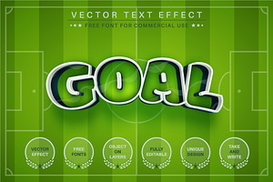 Sport Football Editable Text Effect