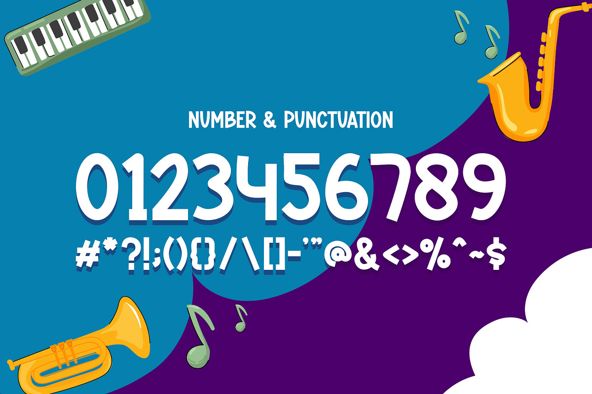Heboh - Cute and Playful Font, a Font by Agung Kreatif (Photo 3 of 9)