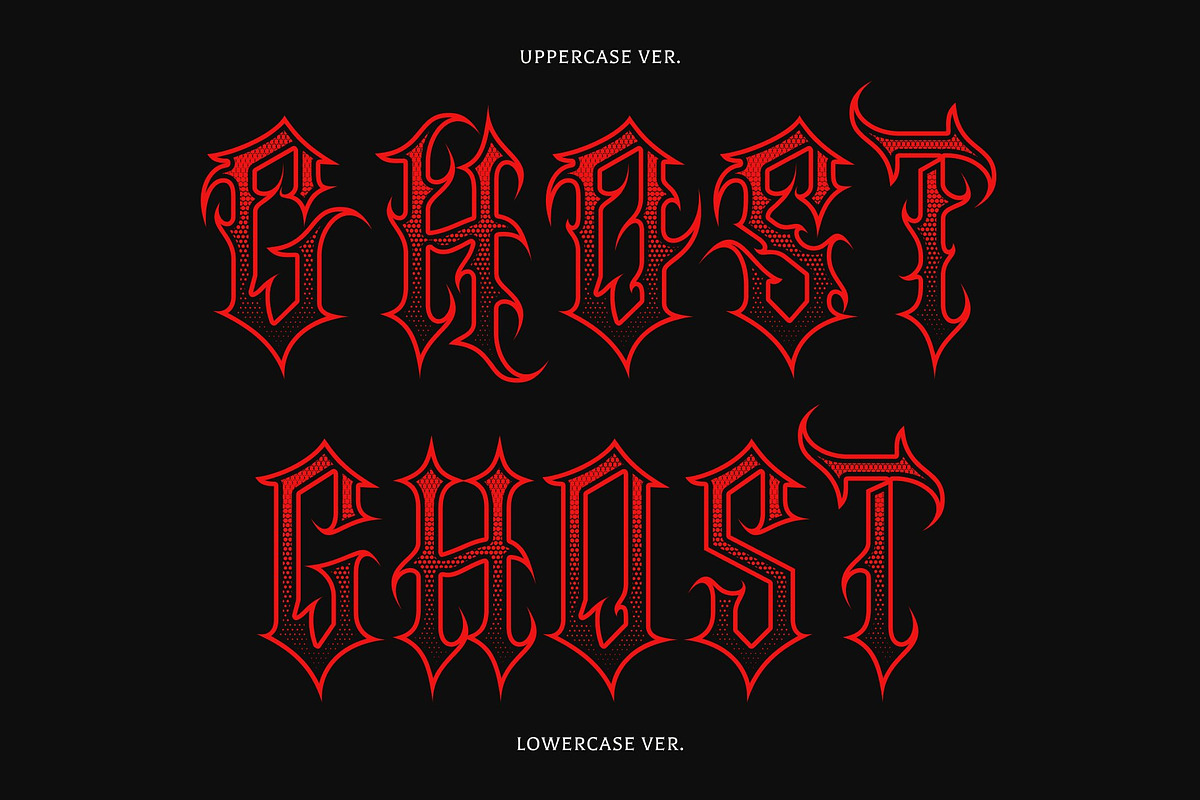 CS Hastings Stippled, a Blackletter Font by Craft Supply Co. (Photo 5 of 8)