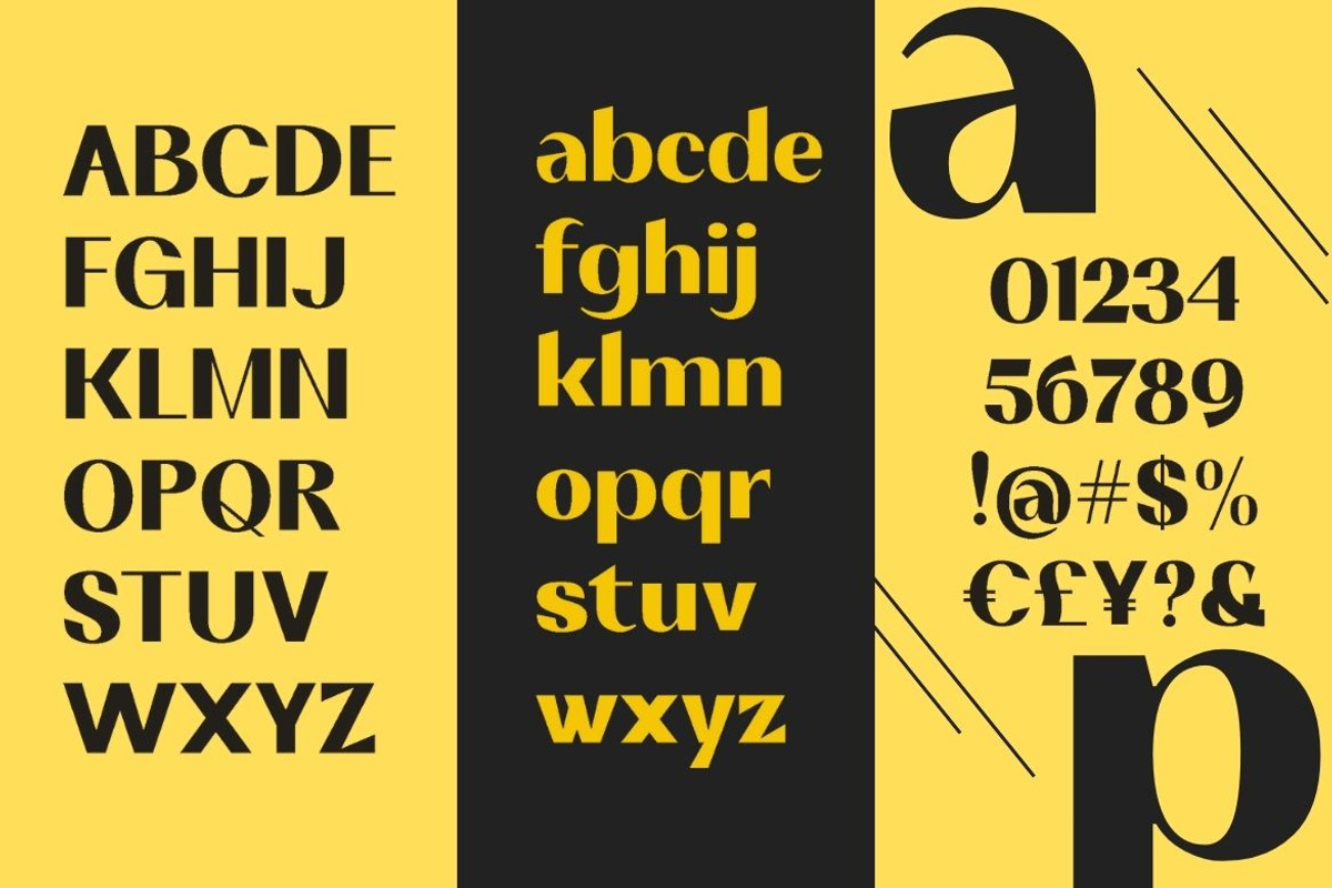 Agodha | Modern Bold Sans, a Sans Serif Font by Almeera Std (Photo 5 of 10)