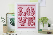 Uncle Bill Watercolour Display Font, a Font by Alexandra Snowdon (Thumbnail 5 of 8)