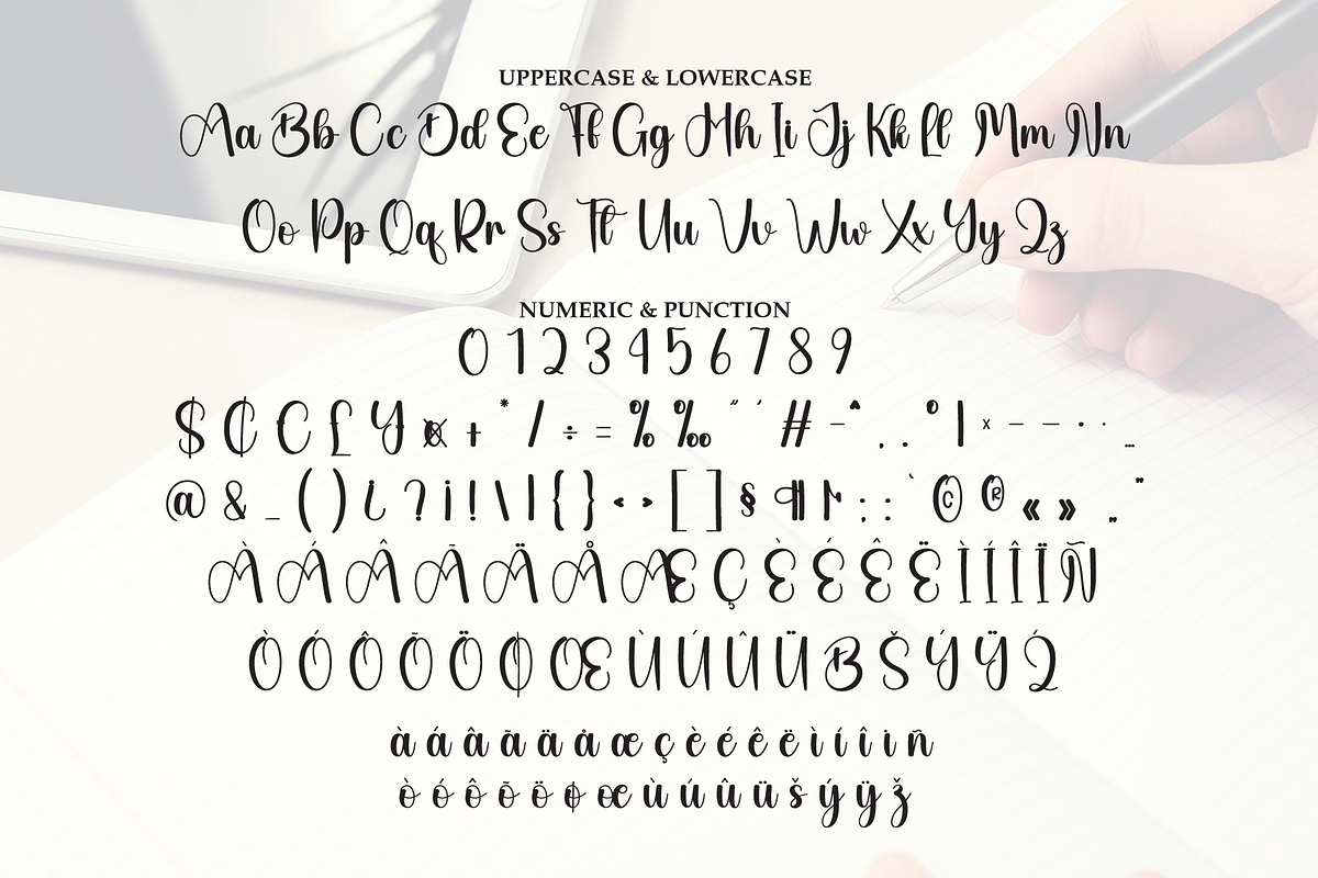 Autography | Script Font, a Handwritten Font by Scratchones (Photo 7 of 9)