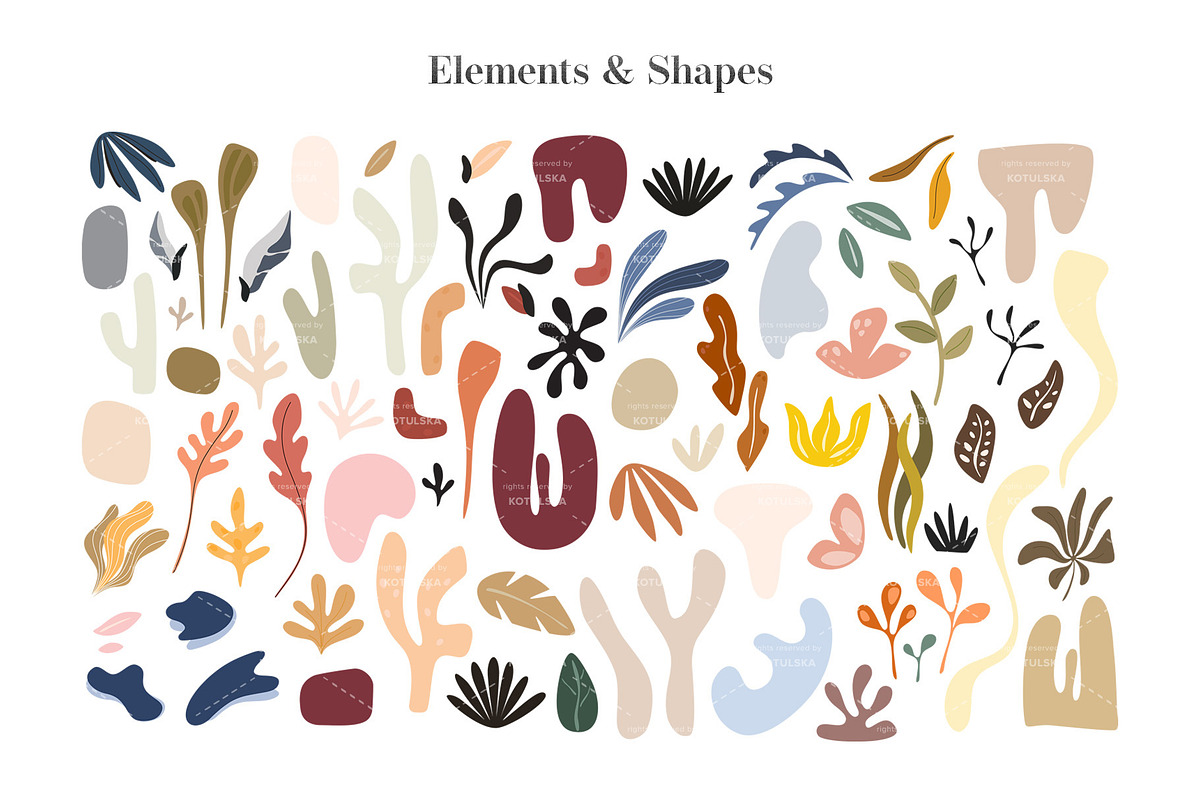 Abstract Backgrounds & Patterns, a Decorative Illustration by Kotulska (Photo 8 of 9)