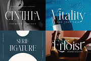 The Most Beautiful Unique Bundle, a Serif Font by Idea Studio (Thumbnail 2 of 13)