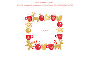 Merry Christmas Vector Collection, a Decorative Illustration by Anna Druzhkova (Thumbnail 3 of 10)