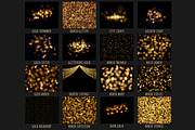 Gold bokeh overlays, an Object Graphic by Paper Farms (Thumbnail 8 of 9)
