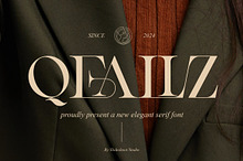 Qealiz || Elegant Serif Font