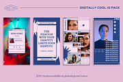 Digitally Cool IG Kit in PSD & CANVA, a Social Media Template by Tangerine Nation (Thumbnail 10 of 13)