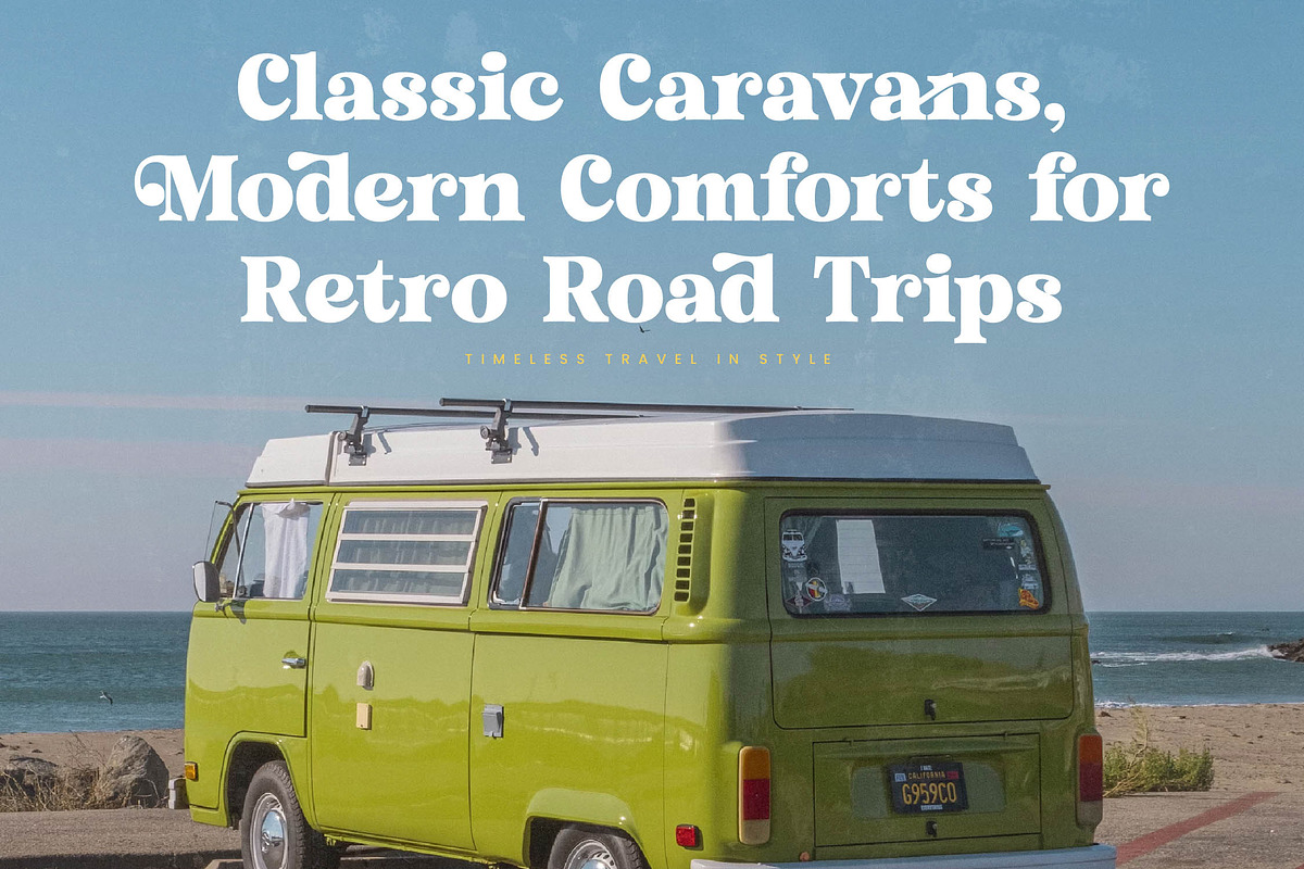 Trendy Voyage Modern Retro Serif, a Serif Font by timelesstype.co (Photo 3 of 20)