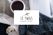 25 Delicate Feminine Logos - Vol 2, a Branding & Logo Template by Davide Bassu (Thumbnail 2 of 6)