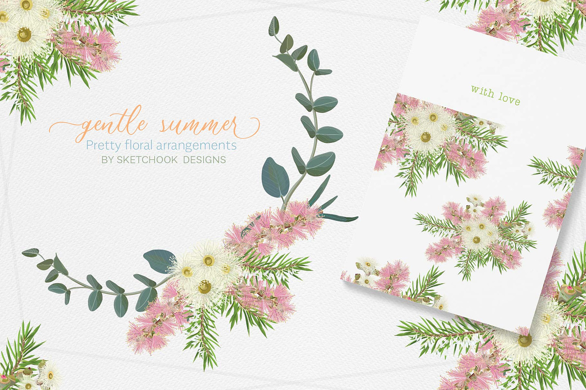 Gentle Summer Australian Wildflowers, an Illustration by Sketchbook Designs (Photo 6 of 14)