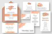 Stylish Blush Wedding Suite, an Invitation Template by Knotted Design (Thumbnail 1 of 4)