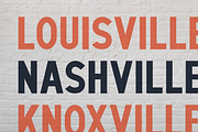 Prospect Street - Sans Serif Display, a Sans Serif Font by Sombrero Craft (Thumbnail 5 of 6)
