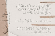 Omed Brush Signature Script, a Script Font by alit design (Thumbnail 6 of 16)