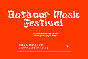 Fellaud - Vintage Blackletter Font, a Blackletter Font by Dhabee (Thumbnail 6 of 11)