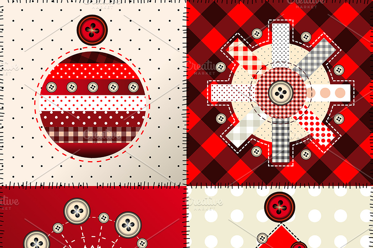 Festive Christmas Patterns, a Flyer Template by tkdesign (Photo 8 of 8)