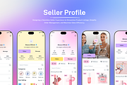 Beauty eCommerce Mobile App Figma UI, an UI Kit Template by RiveupDigital (Thumbnail 4 of 11)