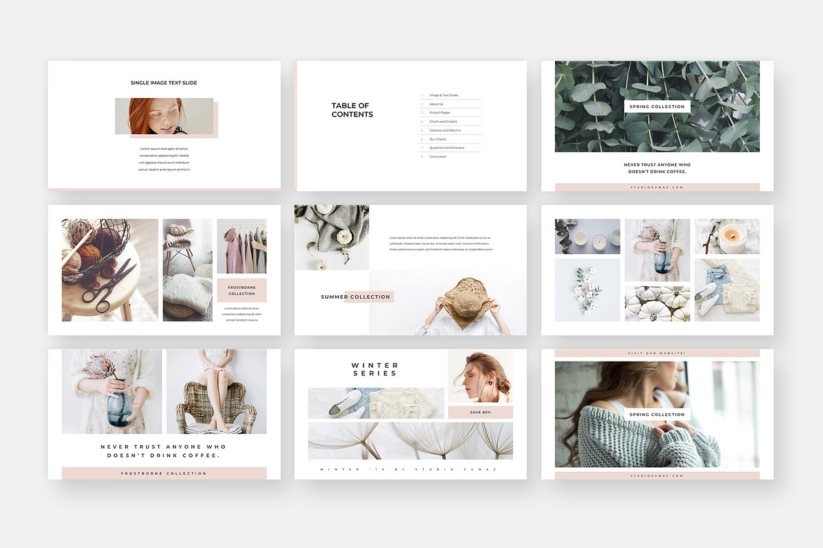 Magnolia PowerPoint Presentation, a Presentation Template by Studio Sumac (Photo 4 of 8)