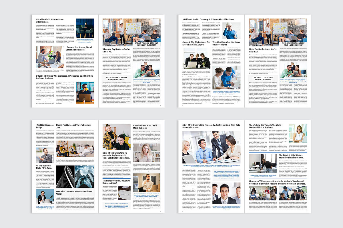 Newsletter, a Stationery Template by Amit Debnath (Photo 6 of 7)