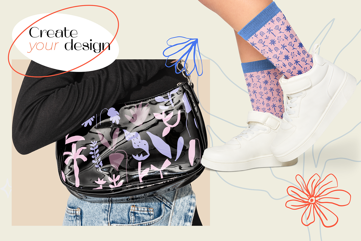 Abstract Floral clip arts & patterns, a Pattern Graphic by PixelAesthetic (Photo 3 of 13)