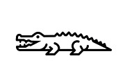 Crocodile Alligator Vector Bundle, an Illustration by jahid234 (Thumbnail 24 of 51)