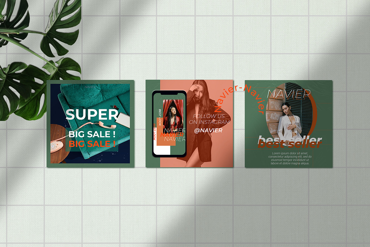 NAVIER 2 Instagram Post and Stories, a Social Media Template by Compaq_Creative (Photo 8 of 10)