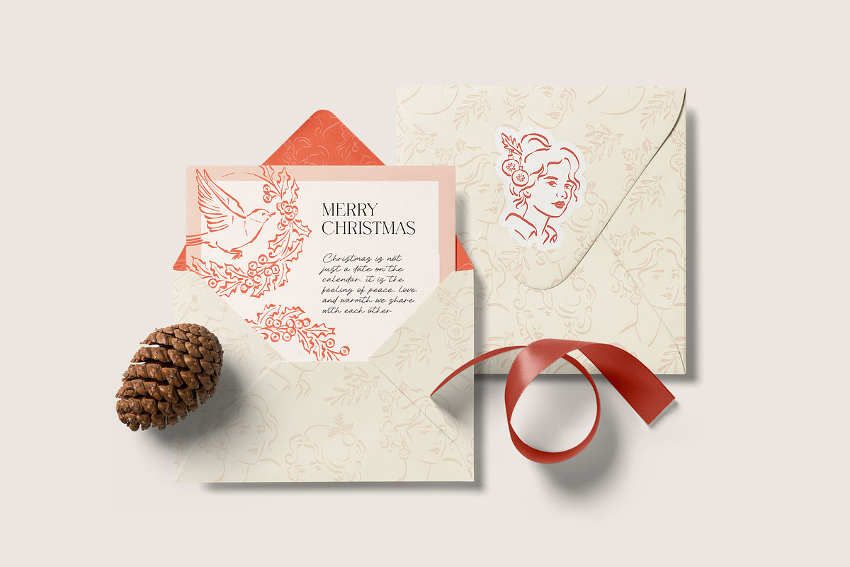 Vintage Christmas | Illustration Kit, a Seasonal Illustration by KetteCreate (Photo 6 of 11)