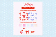 135 Whimsical Patterns and Clip Art, a Pattern Graphic by Leila Divine (Thumbnail 2 of 23)