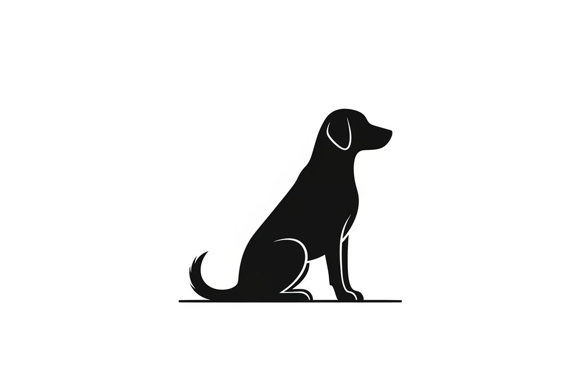 Dog Portrait Silhouette Bundle, an Illustration by jahid234 (Photo 24 of 37)