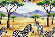 Zebra Seamless Pattern, a Pattern Graphic by PLUM&FIGS (Thumbnail 6 of 6)