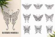 530 Vector Mandala Ornaments, an Animal Illustration by pixaroma (Thumbnail 8 of 55)