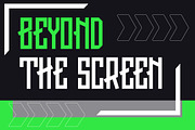 Regarding Esports Display Font, a Blackletter Font by IHDSTD (Thumbnail 2 of 6)