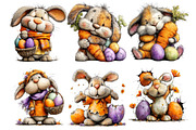 Whimsical Baby Farm Easter Clipart, an Illustration by SinaCreation (Thumbnail 4 of 11)